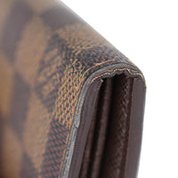 Louis Vuitton Sistina Wallet Damier Ebene Edge