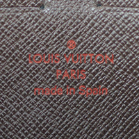 Louis Vuitton Sistina Wallet Damier Ebene Stamp