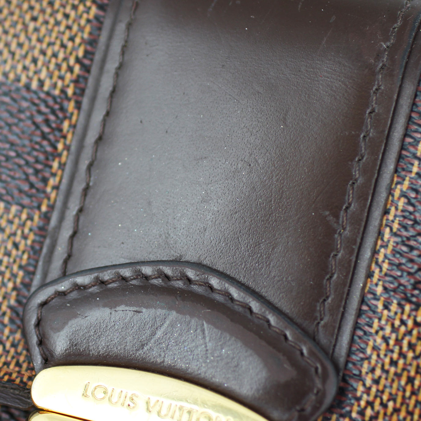 Louis Vuitton Sistina Wallet Damier Ebene Strap