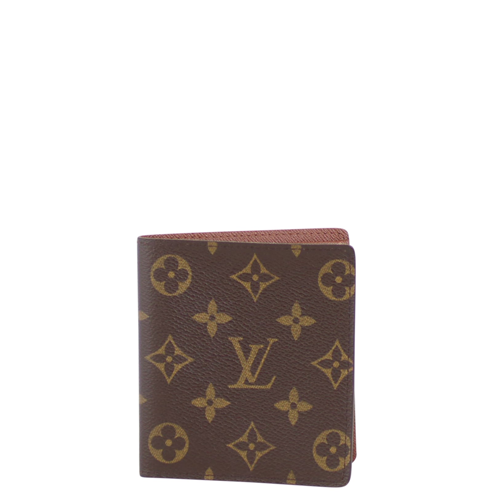 Louis Vuitton Slender Bifold Wallet Monogram Front