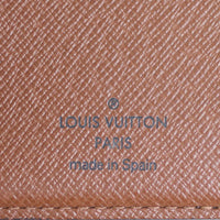 Louis Vuitton Slender Bifold Wallet Monogram Stamp
