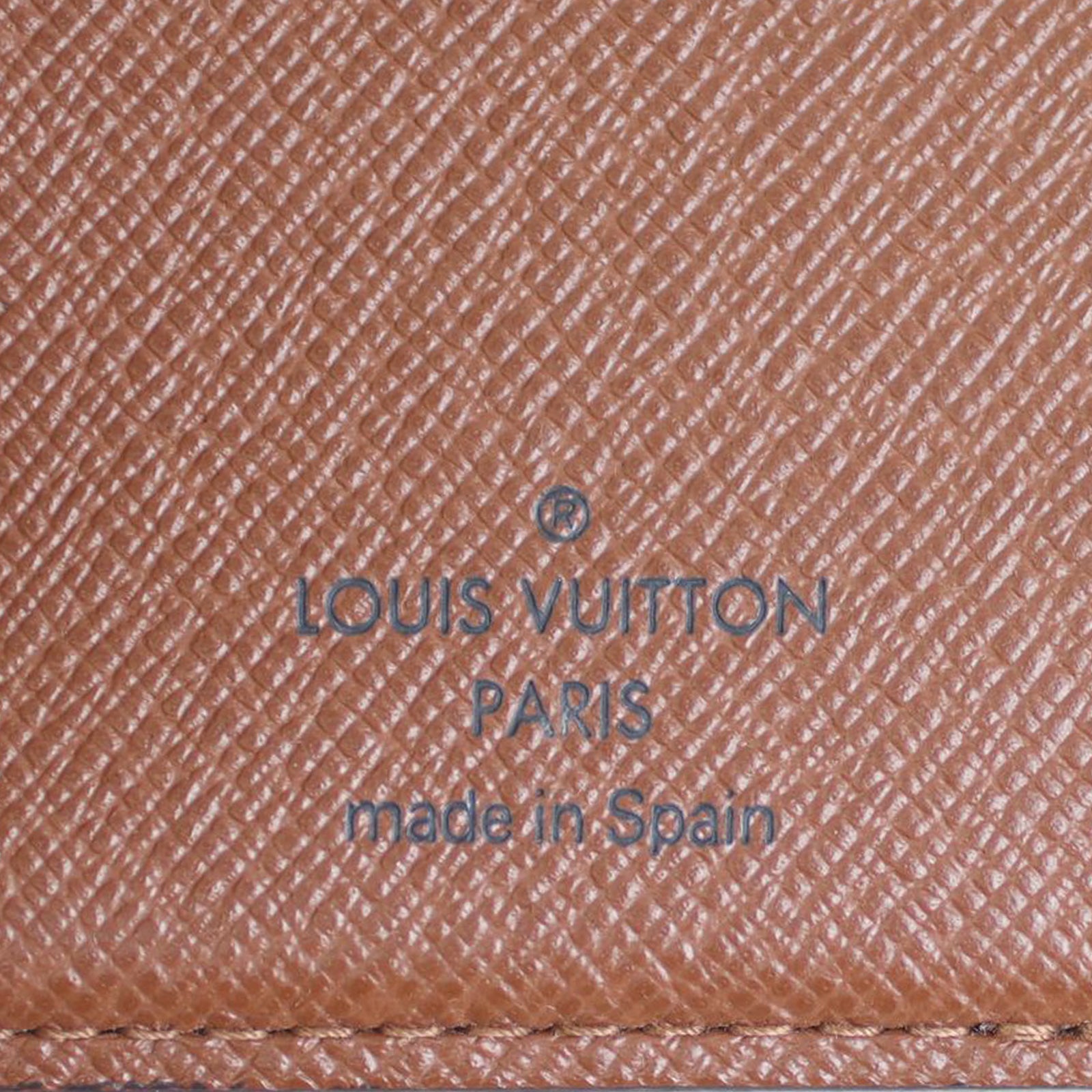 Louis Vuitton Slender Bifold Wallet Monogram Stamp