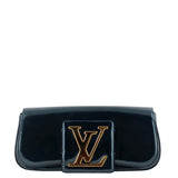 Louis Vuitton Sobe Clutch Vernis Blue Nuit