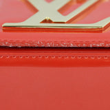Louis Vuitton SoBe Clutch Vernis Cracks