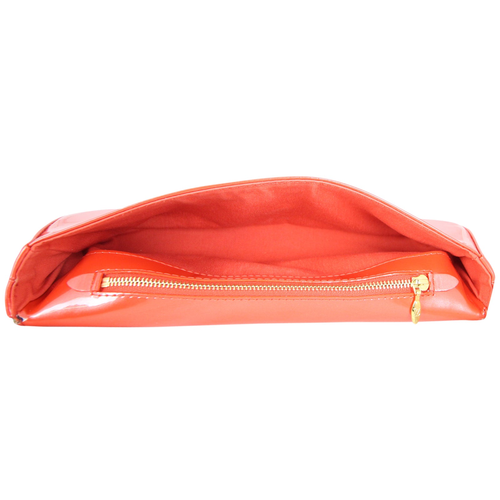 Louis Vuitton SoBe Clutch Vernis Interior