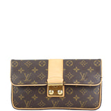 Louis Vuitton Sofia Coppola Slim Clutch Monogram Front