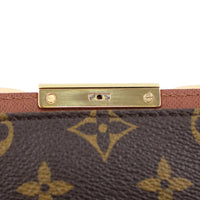 Louis Vuitton Sofia Coppola Slim Clutch Monogram Hardware