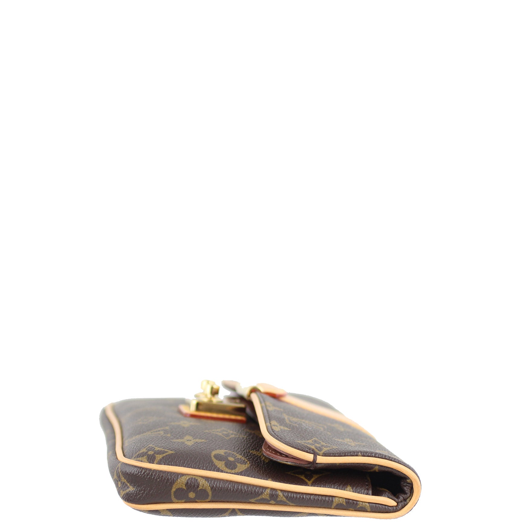 Louis Vuitton Sofia Coppola Slim Clutch Monogram Left
