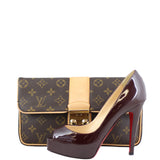 Louis Vuitton Sofia Coppola Slim Clutch Monogram Scale