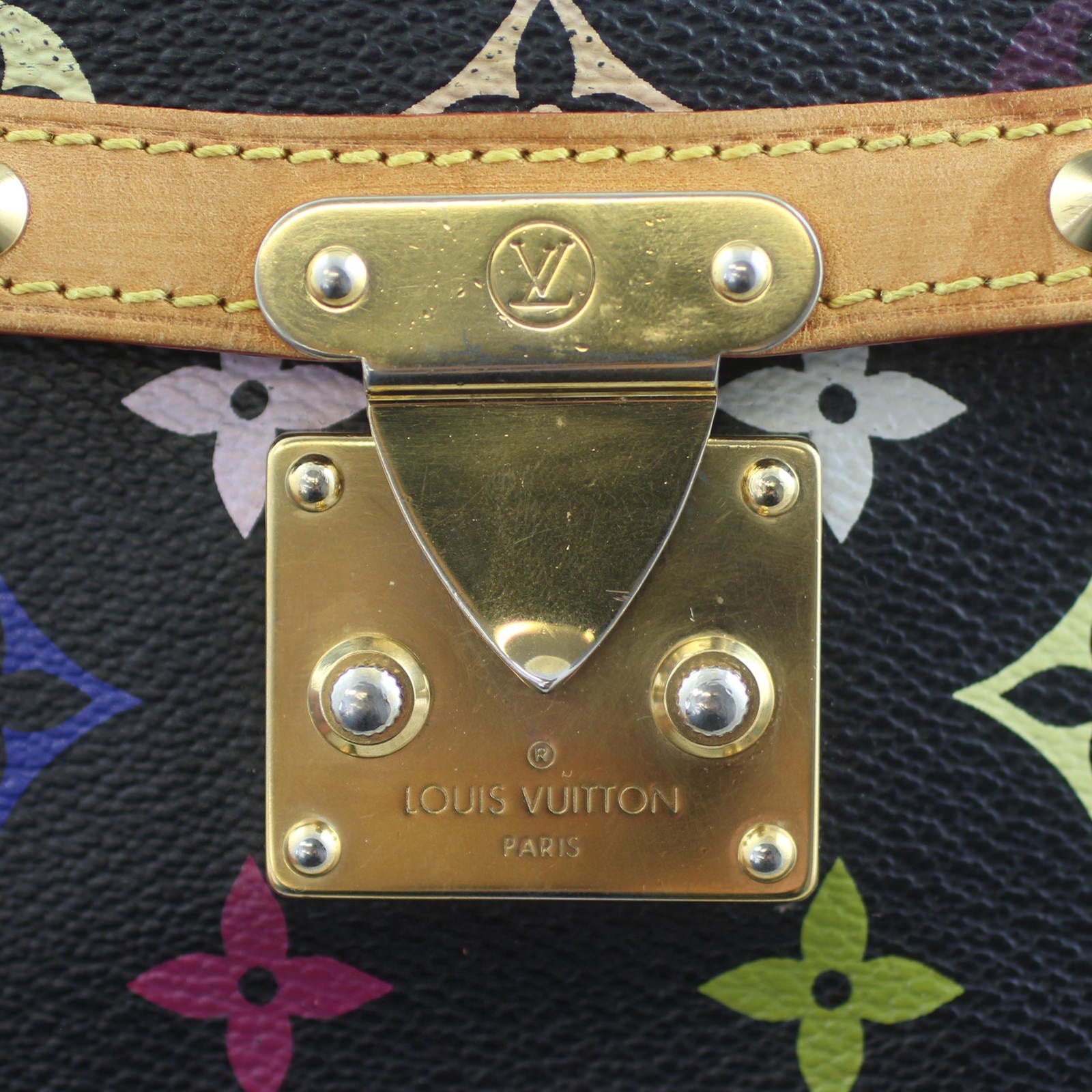 Louis Vuitton Sologne Multicolore Black Lock