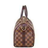 Louis Vuitton Speedy 25 Bandouliere Damier Ebene Side