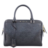 Louis Vuitton Speedy 25 Bandouliere Monogram Empreinte Front