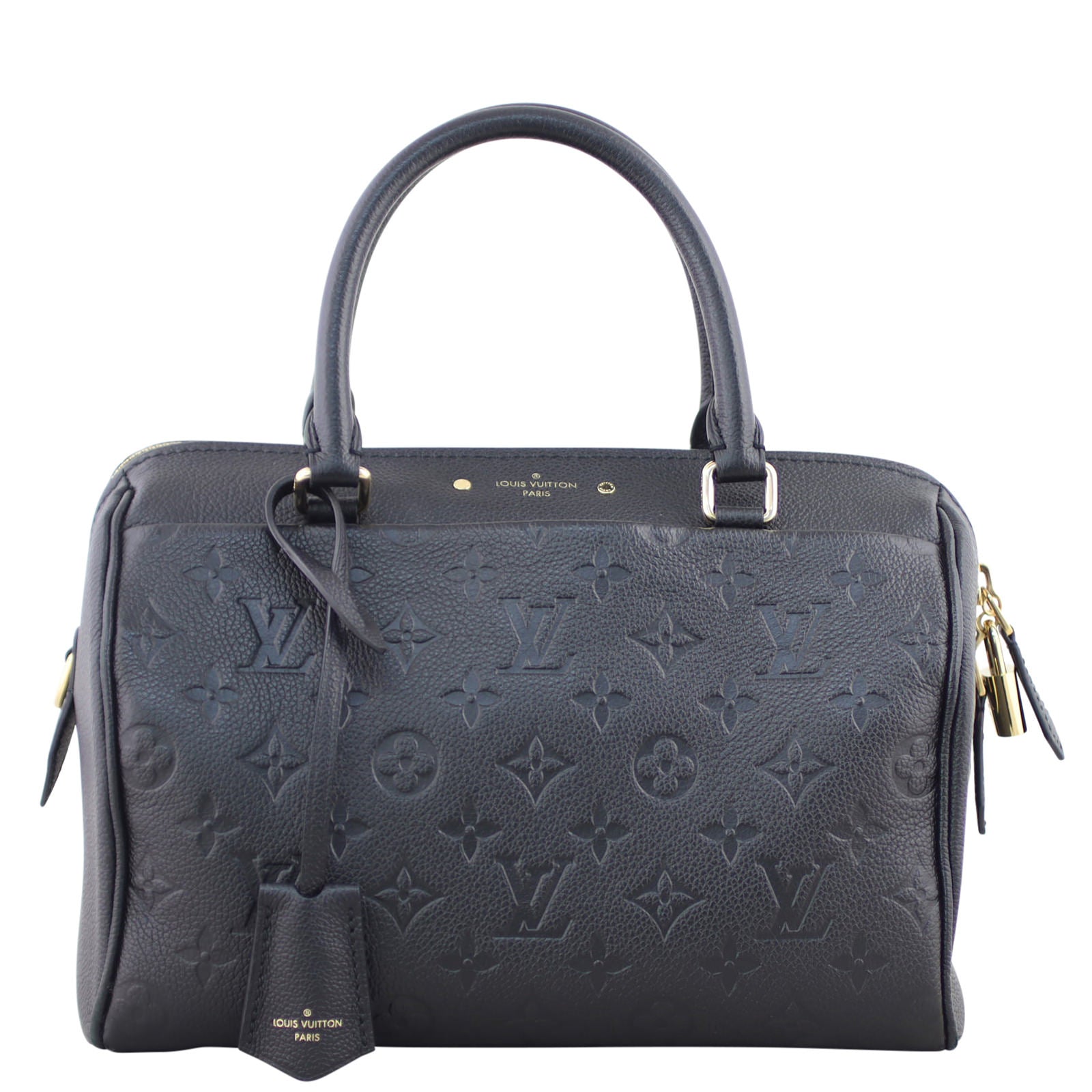 Louis Vuitton Speedy 25 Bandouliere Monogram Empreinte Front