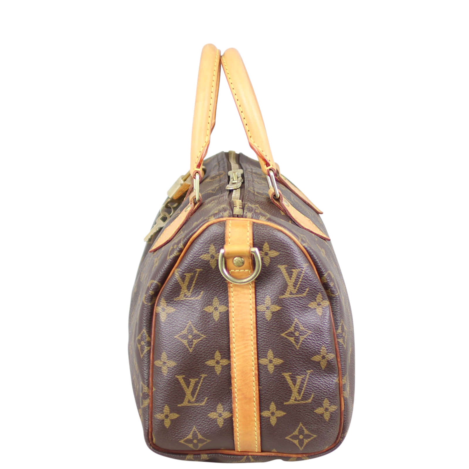Louis Vuitton Speedy 25 Bandouliere Monogram Side