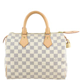 Louis Vuitton Speedy 25 Damier Azur Front