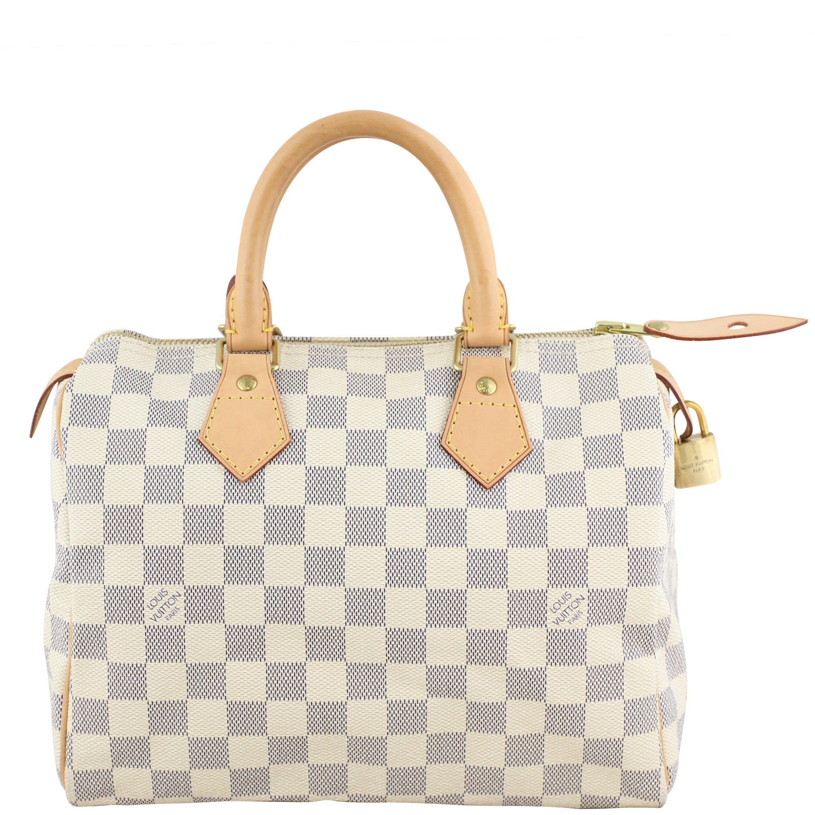 Louis Vuitton Speedy 25 Damier Azur Front