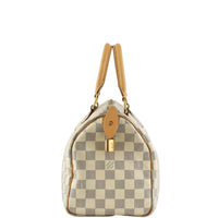 Louis Vuitton Speedy 25 Damier Azur Left