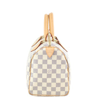 Louis Vuitton Speedy 25 Damier Azur Right