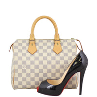 Louis Vuitton Speedy 25 Damier Azur Scale