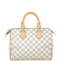 Louis Vuitton Speedy 25 Damier Azur Back