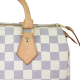 Louis Vuitton Speedy 25 Damier Azur Corner