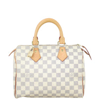 Louis Vuitton Speedy 25 Damier Azur Front