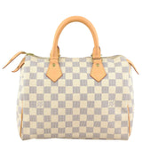 Louis Vuitton Speedy 25 Damier Azur Back
