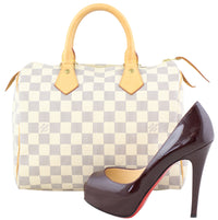 Louis Vuitton Speedy 25 Damier Azur Scale