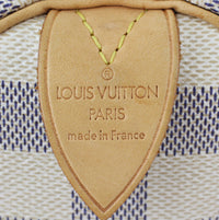Louis Vuitton Speedy 25 Damier Azur Stamp