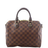 Louis Vuitton Speedy 25 Damier Ebene Front