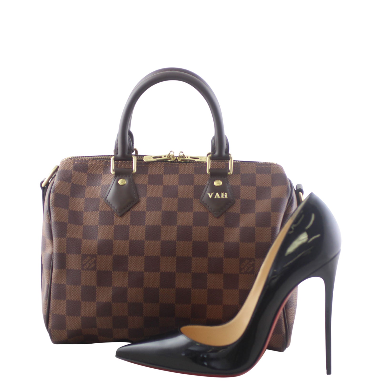 Louis Vuitton Speedy 25 Damier Ebene Scale