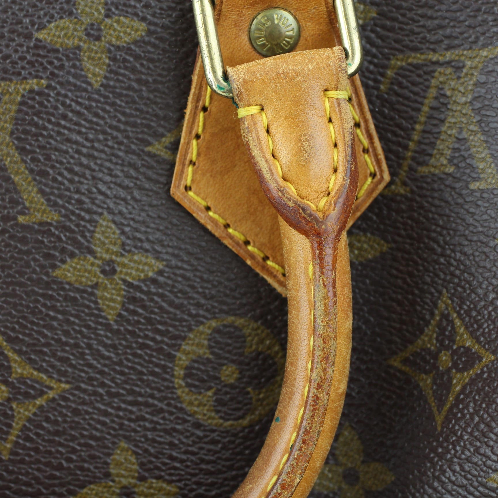 Louis Vuitton Speedy 25 Monogram Handle