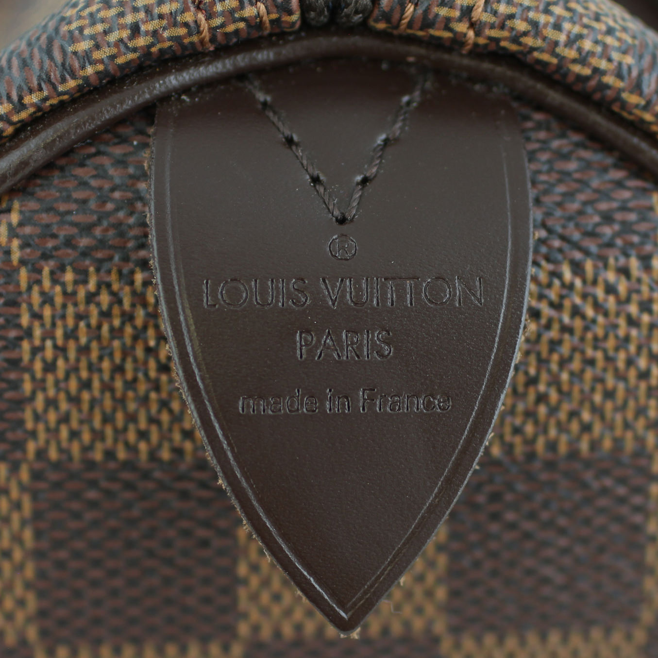 Louis Vuitton Speedy 25 Damier Ebene Stamp