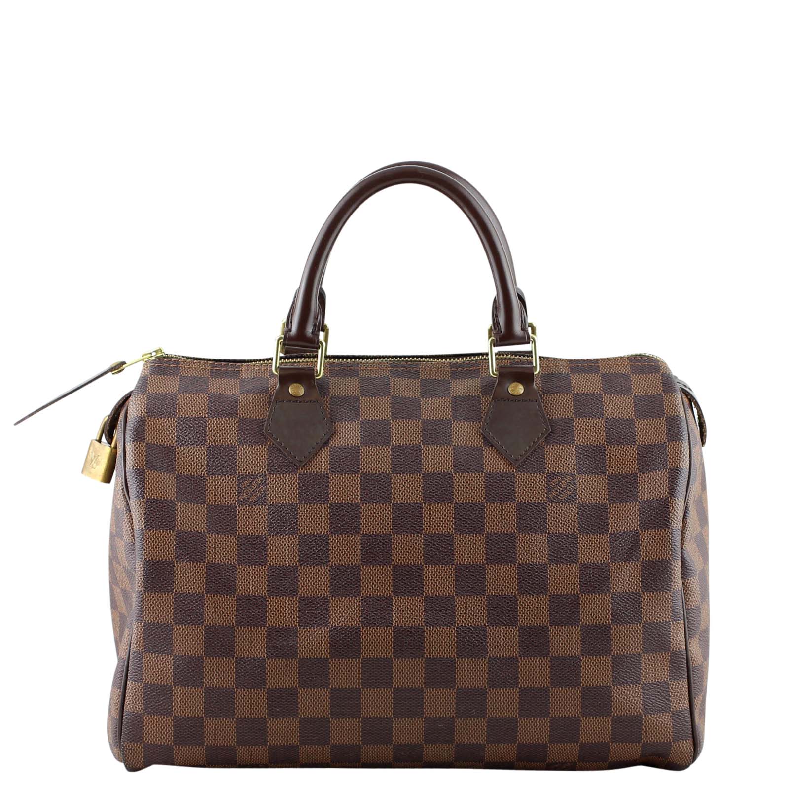 Louis Vuitton Speedy 30 Damier Ebene Back