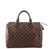 Louis Vuitton Speedy 30 Damier Ebene Front
