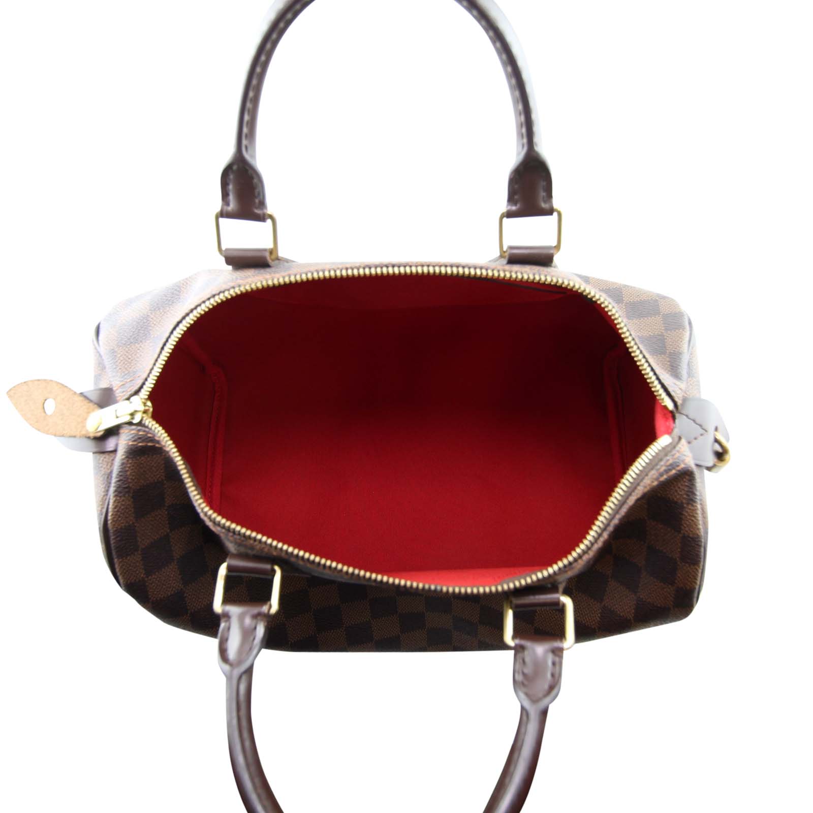 Louis Vuitton Speedy 30 Damier Ebene Interior