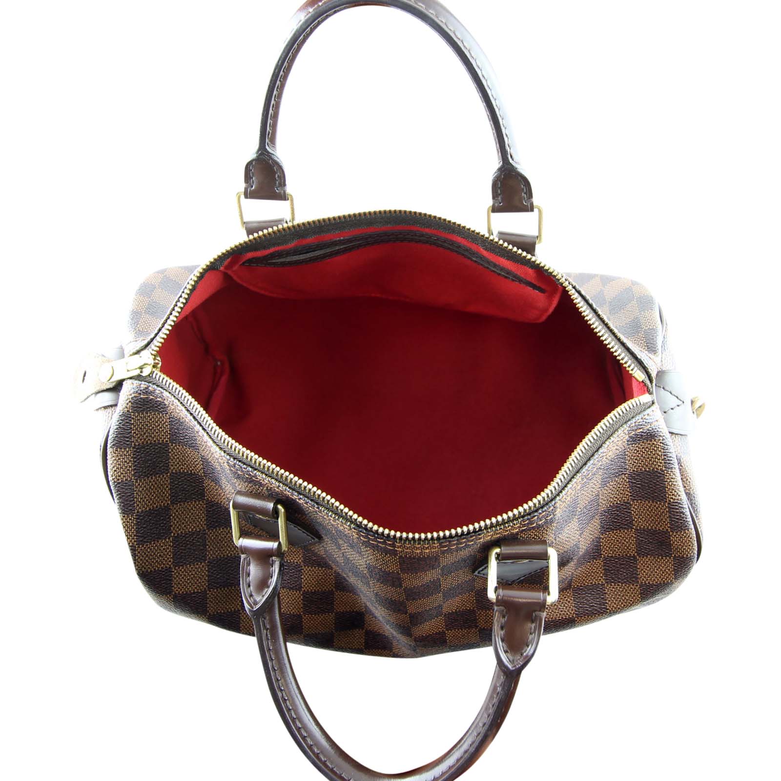 Louis Vuitton Speedy 30 Damier Ebene Interior