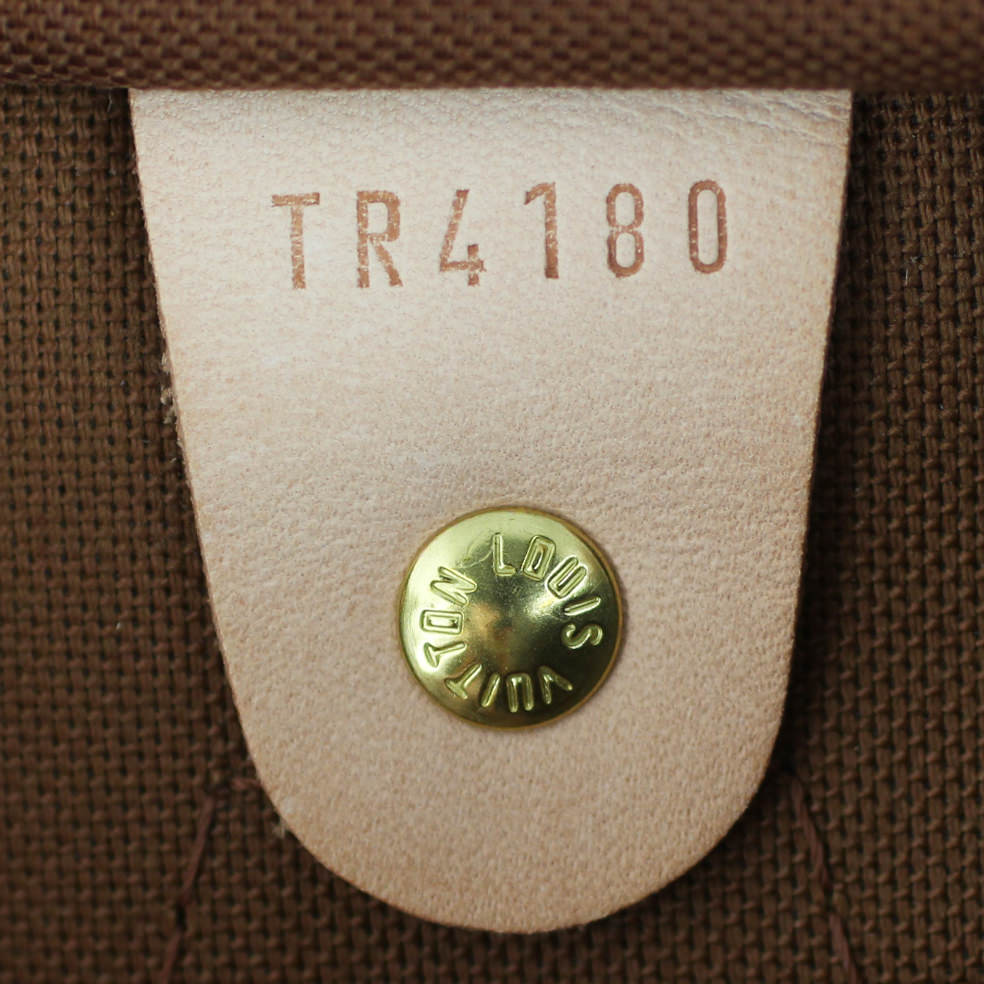 Louis Vuitton Speedy 30 Code