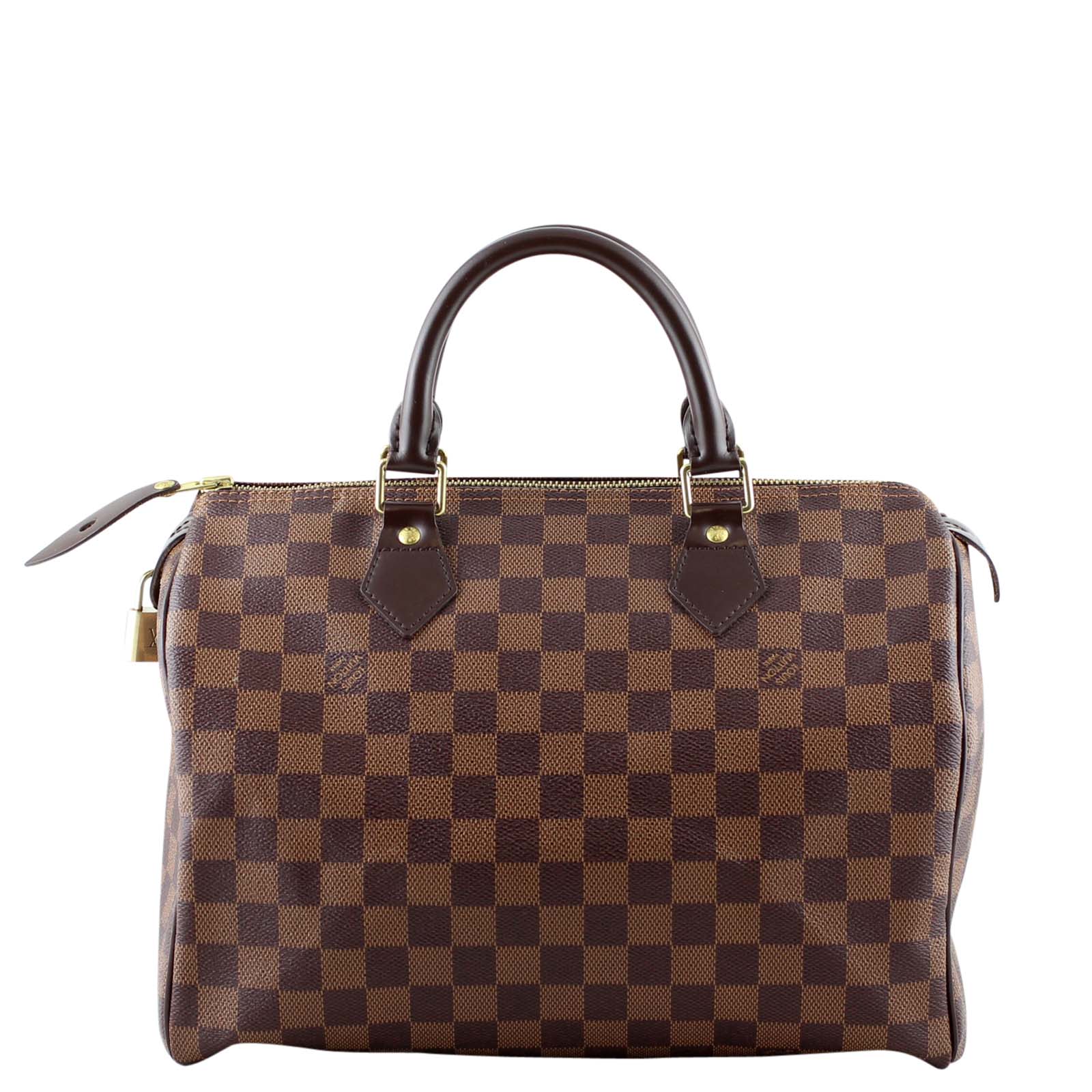 Louis Vuitton Speedy 30 Damier Ebene Back
