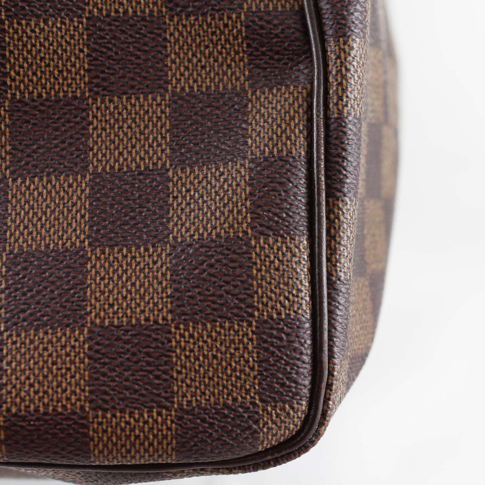 Louis Vuitton Speedy 30 Damier Ebene Piping