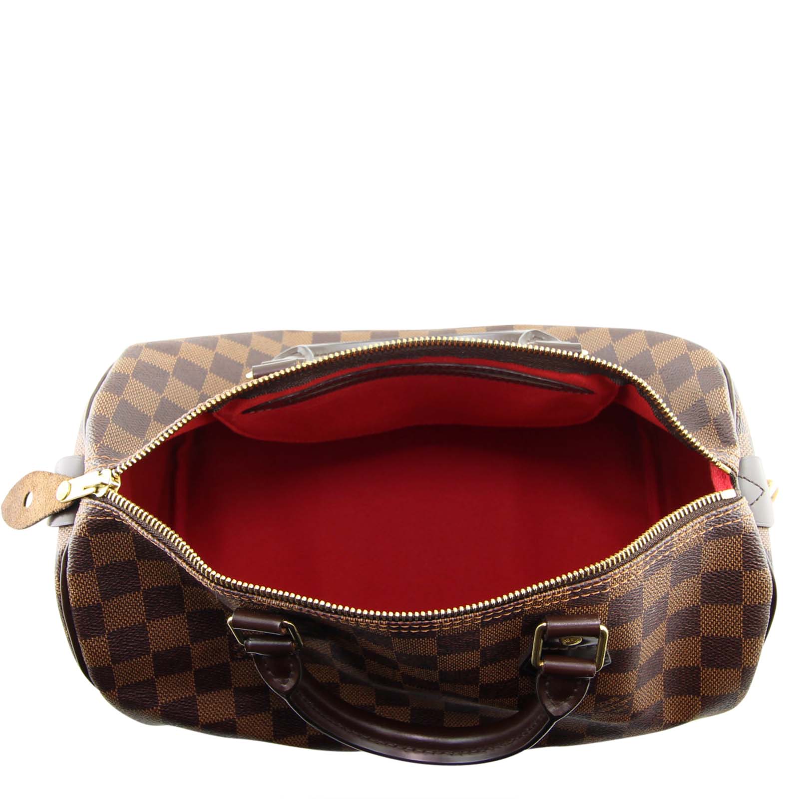 Louis Vuitton Speedy 30 Damier Ebene Interior