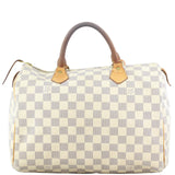 Louis Vuitton Speedy 30 Damier Azur Back