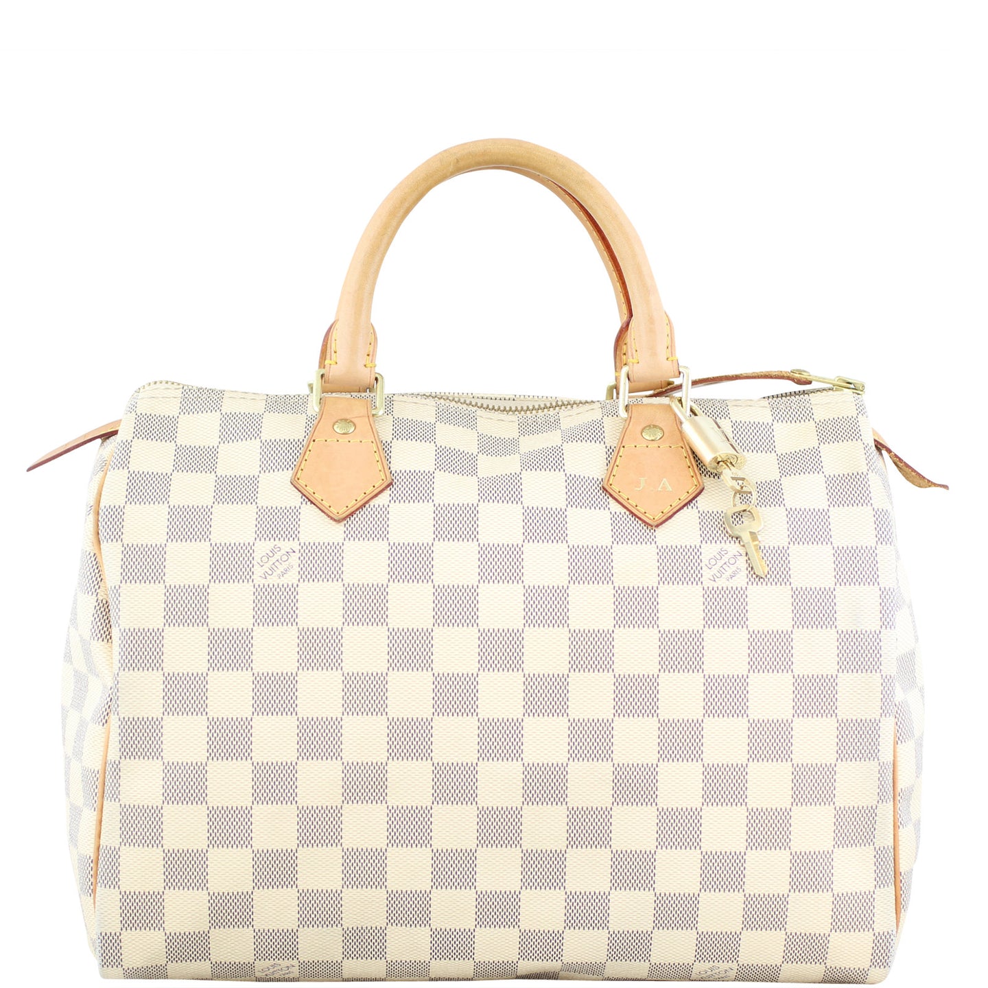 Louis Vuitton Speedy 30 Damier Azur Front