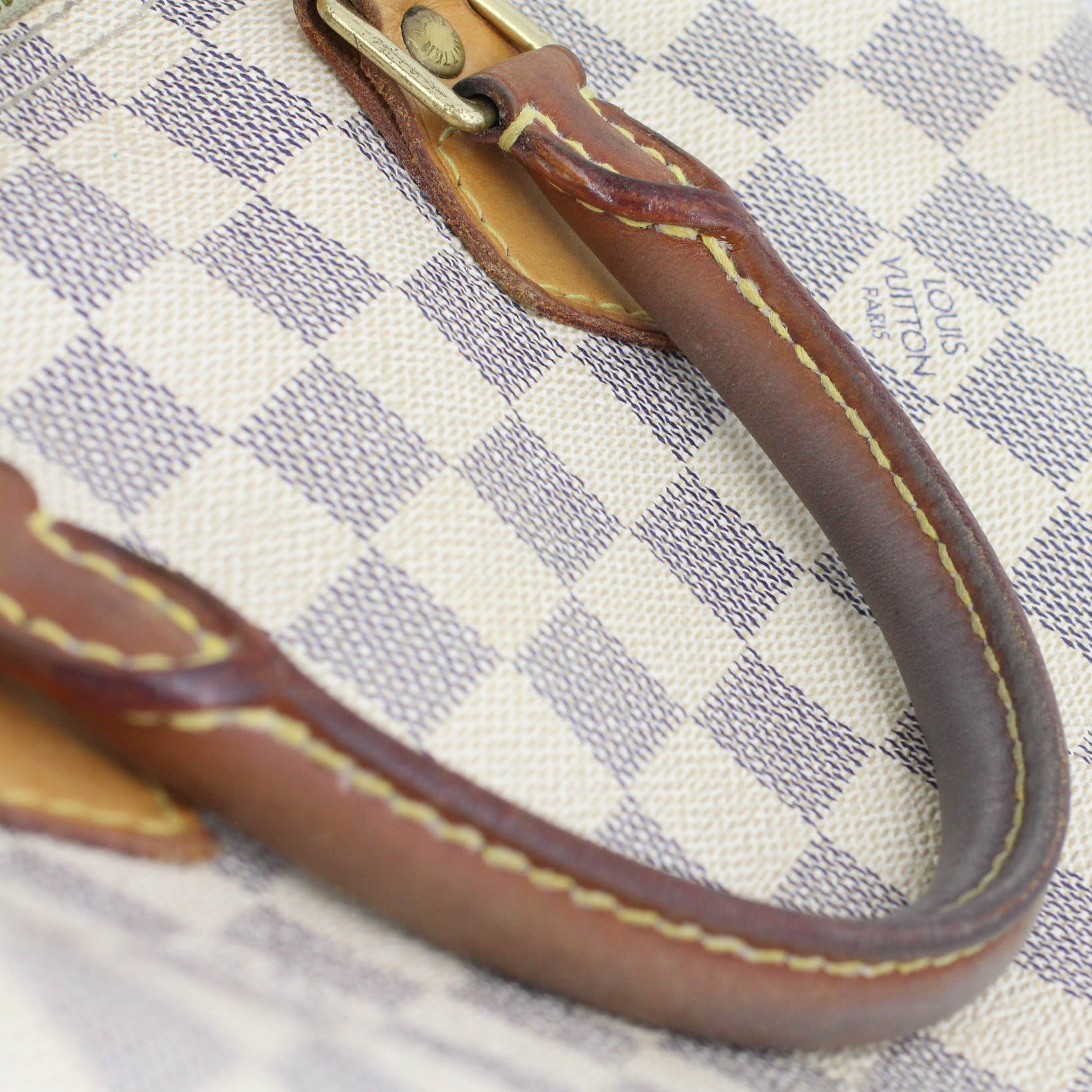 Louis Vuitton Speedy 30 Damier Azur Handle