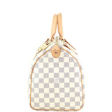Louis Vuitton Speedy 30 Damier Azur Left