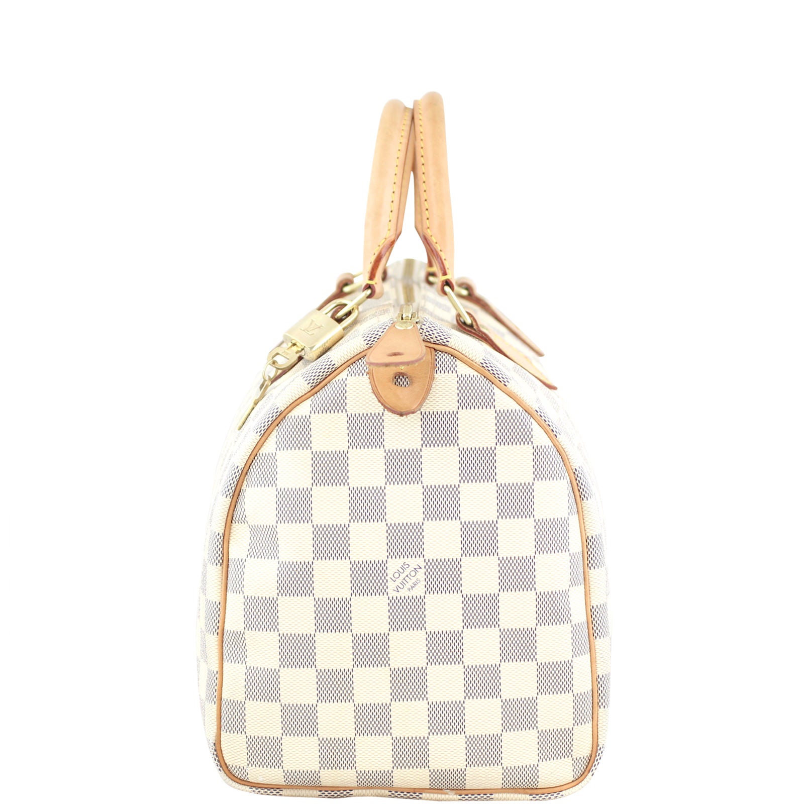 Louis Vuitton Speedy 30 Damier Azur Left