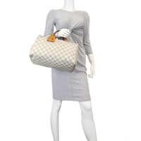 Louis Vuitton Speedy 30 Damier Azur Mannequin