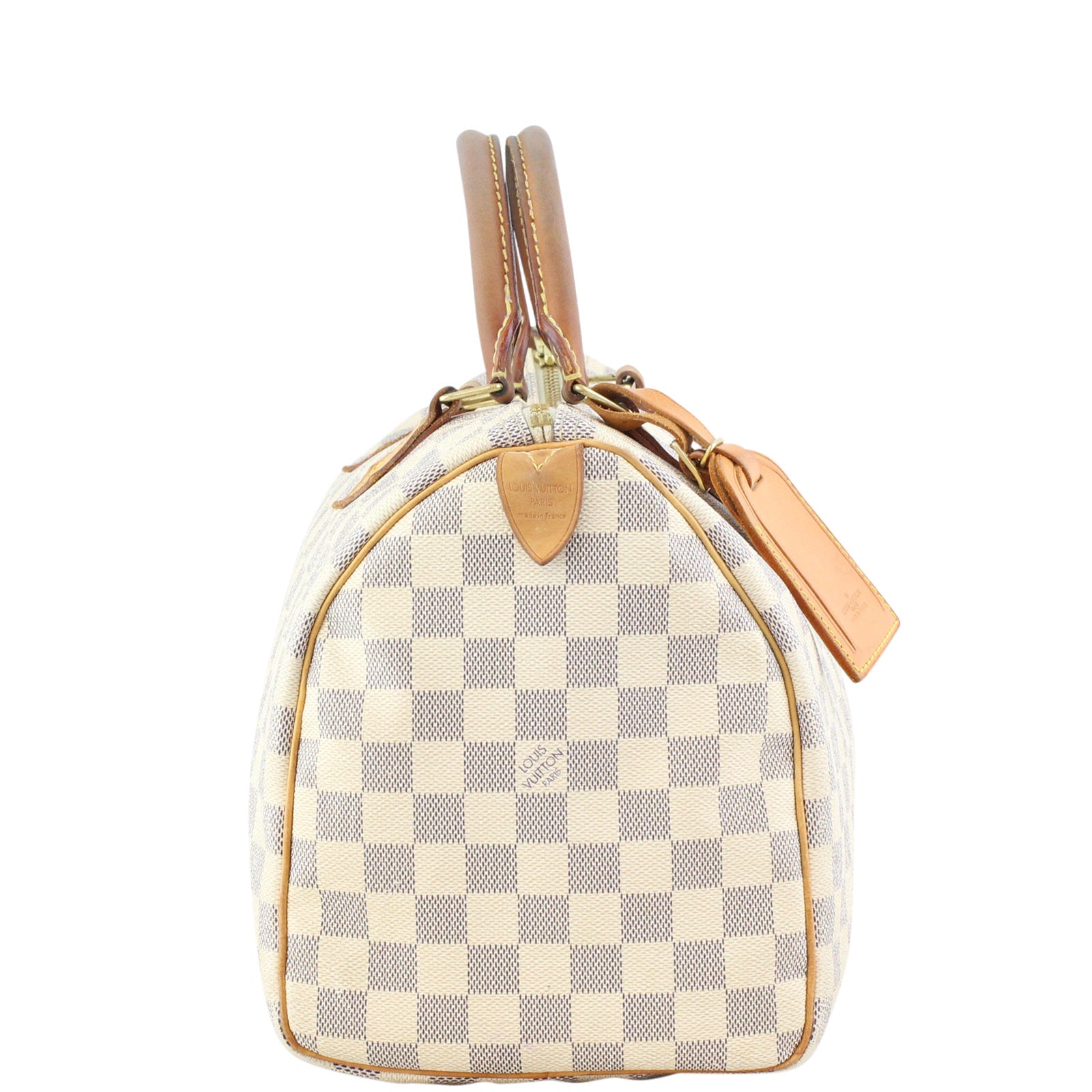 Louis Vuitton Speedy 30 Damier Azur Right