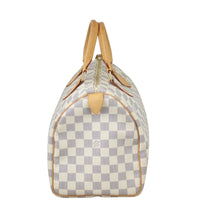 Louis Vuitton Speedy 30 Damier Azur Side