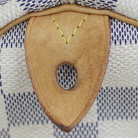 Louis Vuitton Speedy 30 Damier Azur Tab